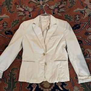 Women’s Banana Republic Blazer Jacket White